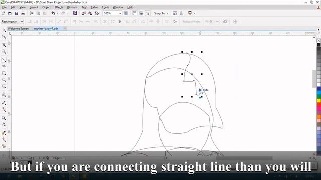 Bezier tool in coreldraw part 1 смотреть онлайн