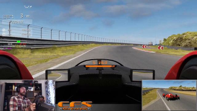 Spaceship Car at Zandvoort - RedBull X2010 mod car for Assetto Corsa смотреть онлайн