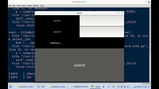 07 كورس تعلم بايثون kivy بالعربي من الصفر الى الاحتراف Builder kivy смотреть онлайн