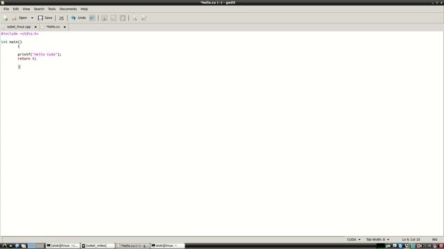 Getting Started with CUDA 1: Hello Cuda смотреть онлайн