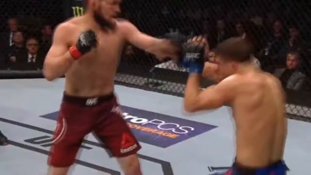 ХАБИБ НУРМАГОМЕДОВ ЭЛ ЯКВИНТА! ОБЗОР БОЯ 8 04 2018 UFC 223 смотреть онлайн