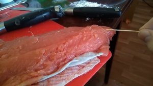 Свежая Кета с очень шустрыми глистами