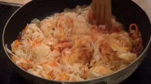 ТУШЕНАЯ КВАШЕНАЯ КАПУСТА!!НЕМЕЦКИЙ РЕЦЕПТ!! ВКУСНОТИЩА!