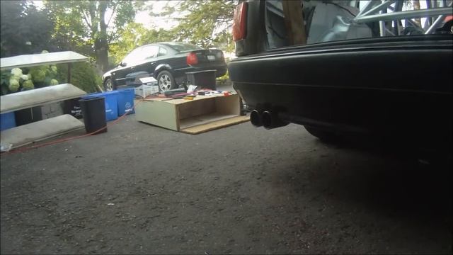Eurotrash Motorsports - Audi 80 - 2.0E to 2.2T - First start смотреть онлайн