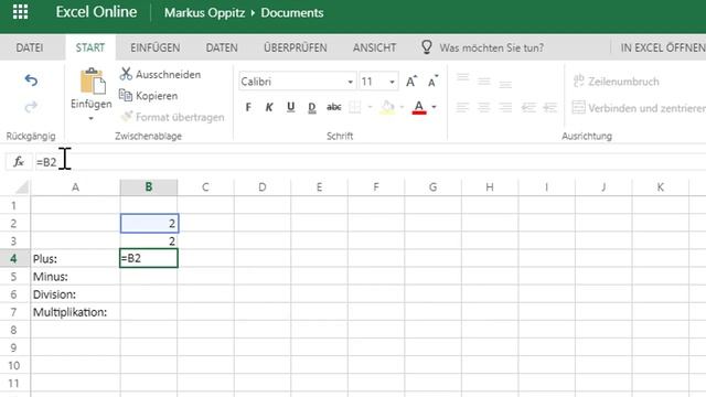 2. Erste Schritte mit Excel - Online смотреть онлайн