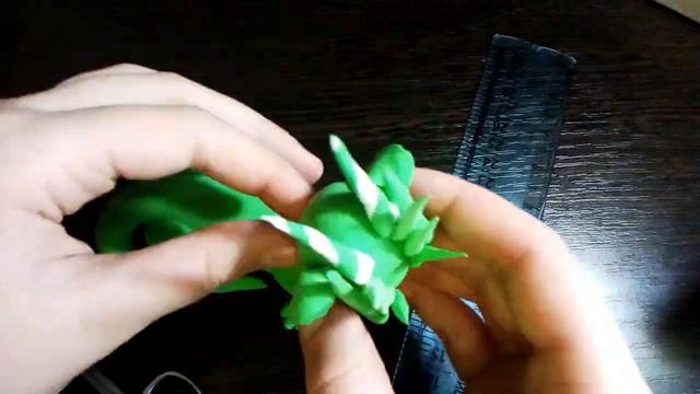 Лесной дракончик из легкого пластилина смотреть онлайн