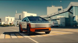 Первая в мире консьерж-доставка BORK на Tesla Cybertruck