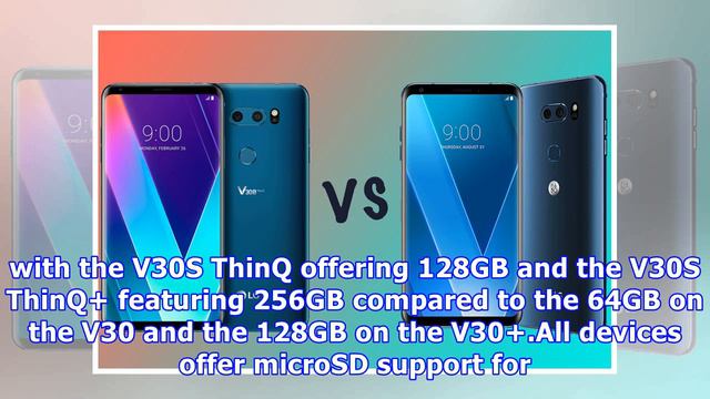 Lg v30s thinq vs lg v30: what's the difference? смотреть онлайн