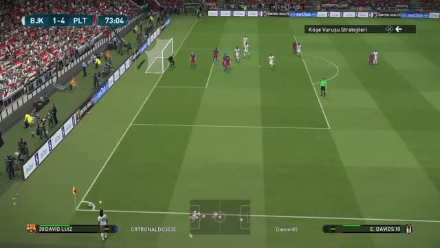 PES 2017 myClub 1495 & 1037 Point Online Match " Diemm85 " BAD PLAYER :) смотреть онлайн