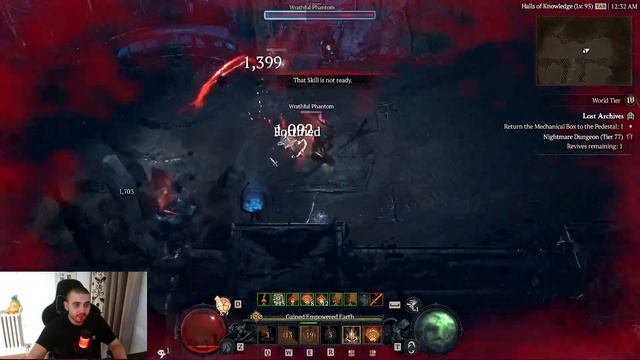 Tier 77 NM on my GODLY DRUID - Pulverize Druid Nightmare Dungeons - Diablo 4 смотреть онлайн