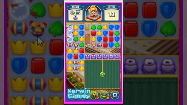 Royal Match Level 1024 - No Boosters Gameplay смотреть онлайн