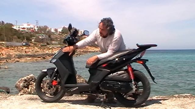 KYMCO AGILITY CITY 150. KOKKINA FEGARIA TEST смотреть онлайн