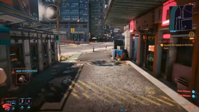 Christmas Hour Special Cyberpunk 2077 on Google Stadia смотреть онлайн