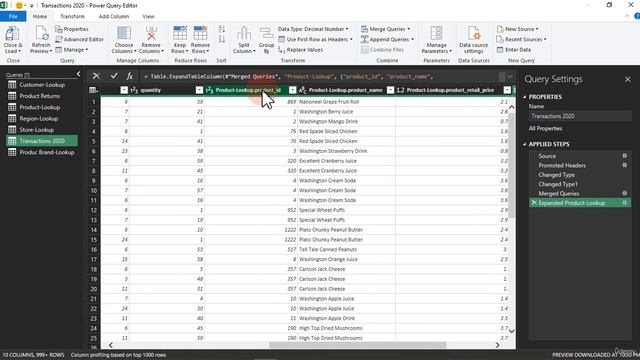 12 Merging Queries in Power Query смотреть онлайн