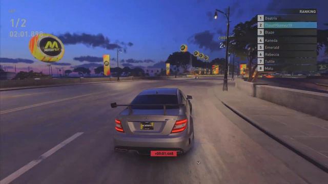 MERCEDES-AMG, C63 Coupe Black Edition - The Crew Motorfest - Midnight Magic, 2 Lap Race 🏁 смотреть онлайн