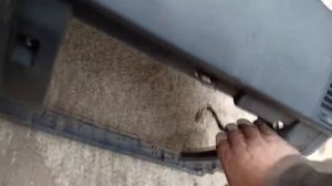 Getz, замена радиатор печки