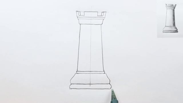 How to Draw Chess Pieces Part 2: The Rook смотреть онлайн