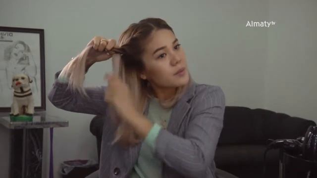 Бүгінгі кеңес (Совет дня) 14.06.18 Шашыңды өзің қалай өруге болады? смотреть онлайн