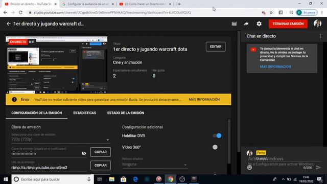 1er directo y jugando warcraft dota смотреть онлайн