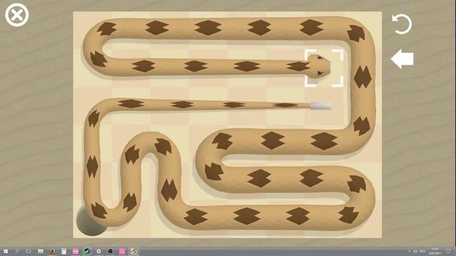 A Snake's Tale Gameplay / A Snake Puzzle Game смотреть онлайн