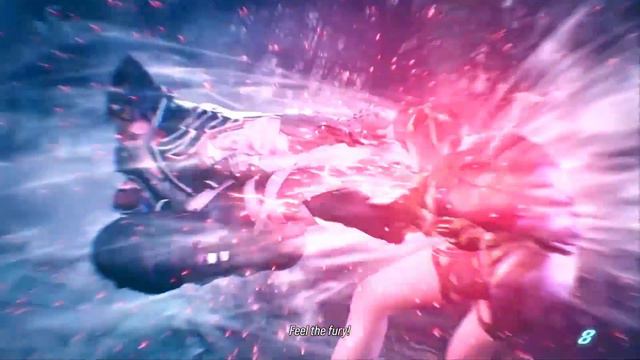 Tekken 8 - Jin and Xiaoyu All Romance Scenes and Full Love Story 2024 PS5 смотреть онлайн