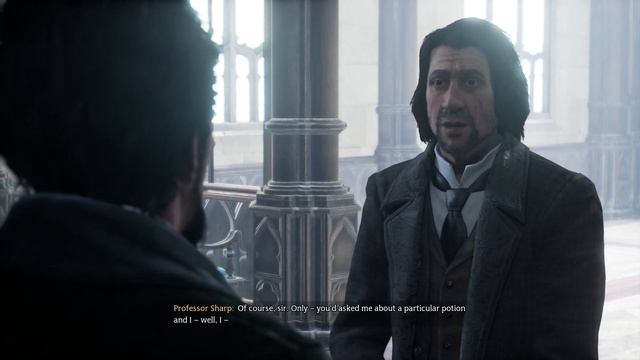 Professor Sharp. Hogwarts Legacy смотреть онлайн