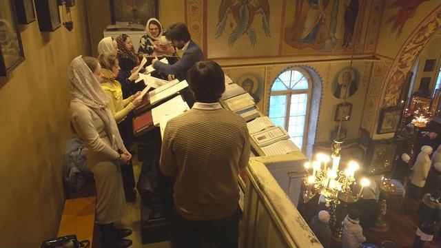 Хор храма Архистратига Михаила - Елицы во Христа крестистеся - Анна Алексеева смотреть онлайн
