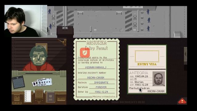 SHOULD I TRUST THE EZIC? - Papers, Please #2 смотреть онлайн