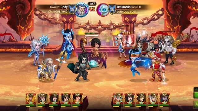 Hero Wars : 337k Satori team vs 432 Twins team смотреть онлайн