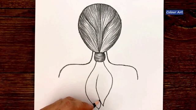 Как нарисовать девушку.Легкий способ! смотреть онлайн