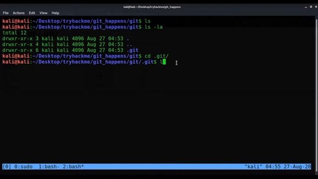 TryHackMe ! Git Happens - Public.git Repositories смотреть онлайн