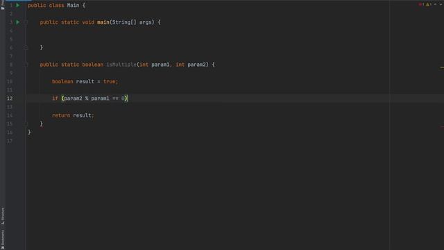 JAVA 101 | Review handsonlab 7 Task 3 isMultiple() : boolean смотреть онлайн