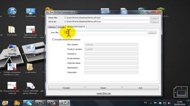 Convertir un programa Bat a Exe, y ponerle icono. смотреть онлайн
