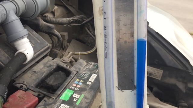 Измерение остаточного или ИЗБЫТОЧНОГО давления в картере ДВС диф манометром смотреть онлайн