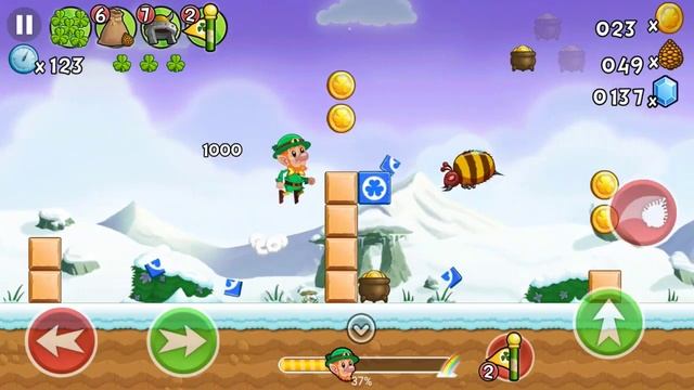Leps World 2 - 2-2 Android Ice Land Adventure Gameplay. смотреть онлайн