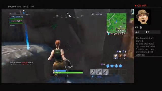 Fortnite live streaming ps4 [BG] #10 смотреть онлайн