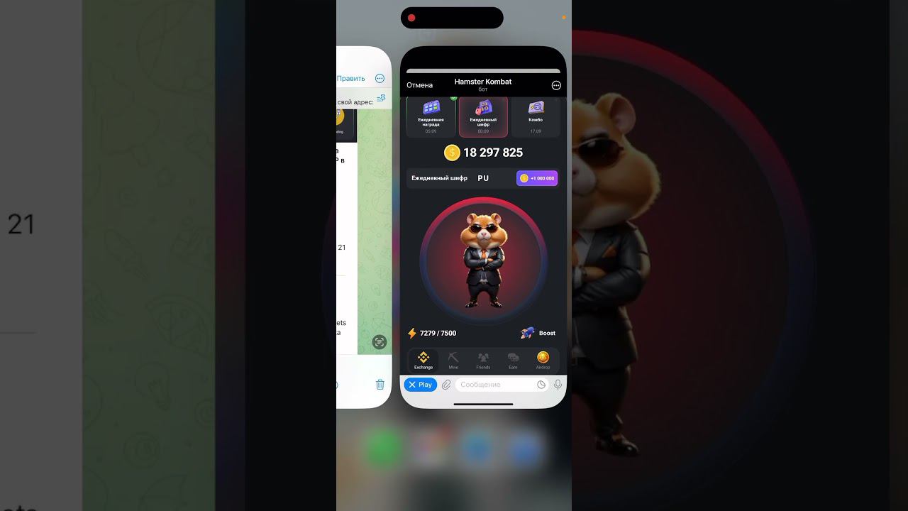 Ежедневный шифр и азбука Морзе в Hamster Kombat: все новые коды и секреты в хомяке 20-21 июня 2024 смотреть онлайн