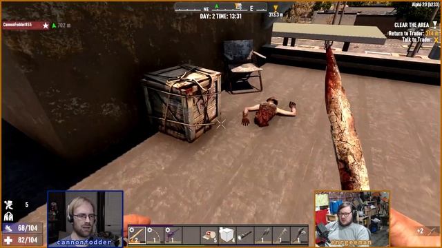 Busy Day - Day 2 - 7 Days to Die Alpha 20 смотреть онлайн