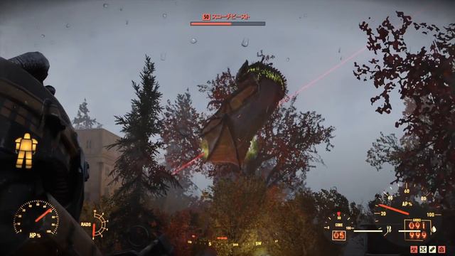 【Fallout 76】X-01で”V.A.T.S.マトリクスオーバーレイ”試してみた PAMOD Fallout76 フォールアウト76 PS4