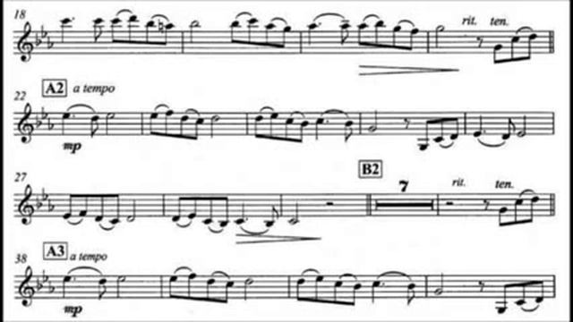 Song from the Secret Garden Violin Sheet Music смотреть онлайн