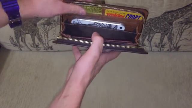 Мужской кожаный клатч Devis. смотреть онлайн