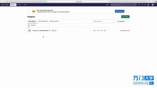 3 项目操作 Fork Git GitHub GitLab使用教程 смотреть онлайн