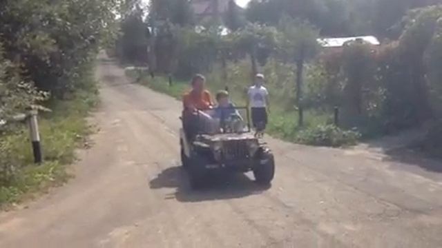 Детский джип мини Виллис mini Willys смотреть онлайн