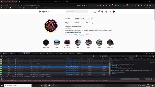 Hacking Instagram - Using DevTools to extract data for OSINT/SOCMINT смотреть онлайн