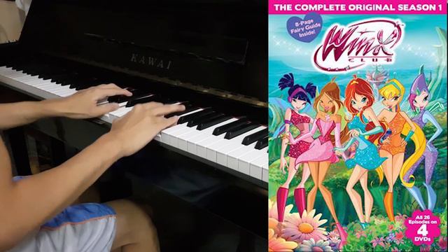 Winx Club Season 1 Theme Song - Piano Cover смотреть онлайн