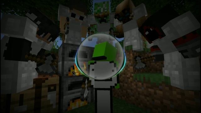 All Music Dream Minecraft Manhunt Speedrunner vs 5 Hunters смотреть онлайн