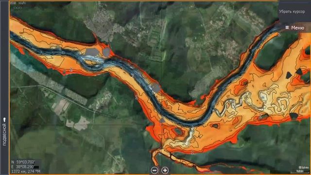 Рыбинское водохранилище. Lowrance. смотреть онлайн