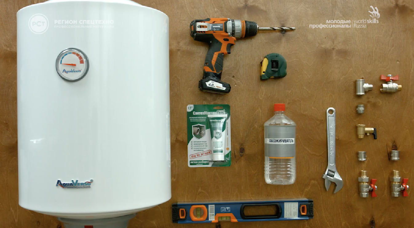 Установка водонагревателя смотреть онлайн