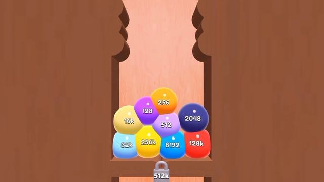 Jelly 2048 | double blob merge 2048 ball 3d video games Android, iOS New Update All Levels#7 смотреть онлайн