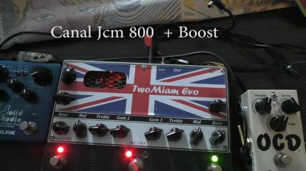 FREDAMP TWOMIAM- Jcm 800 -Plexi Guitar preamp-Nux Solid Studio